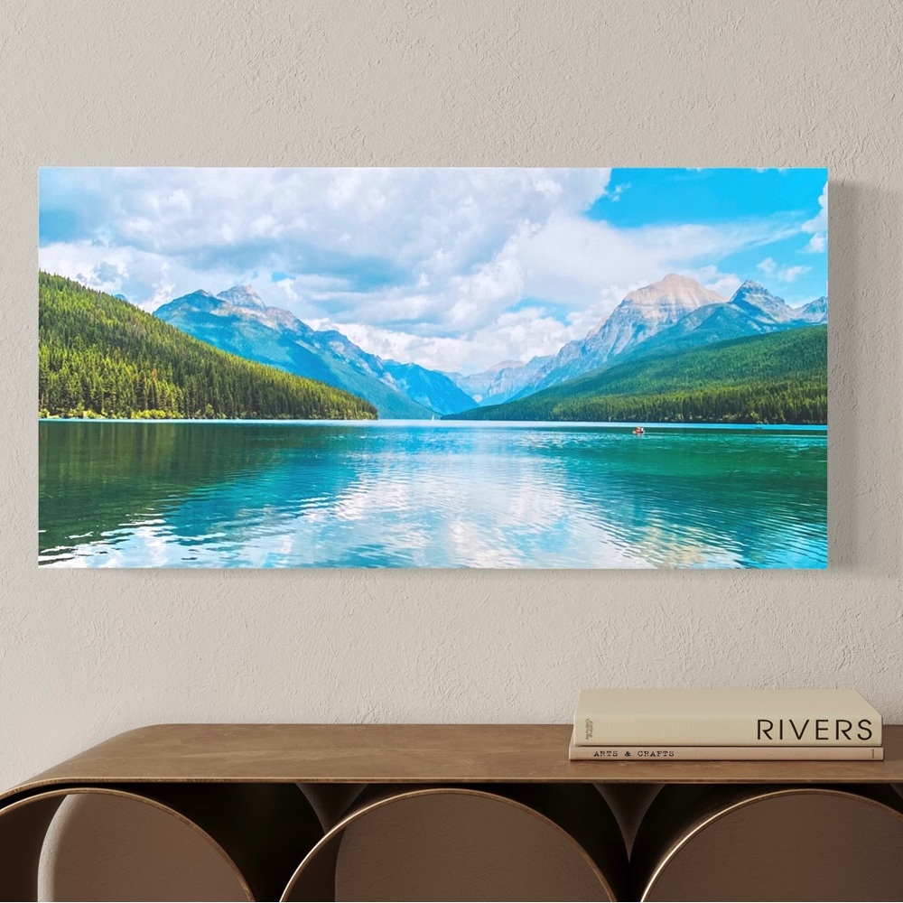 Picture Rockies Summer 26” by 14”